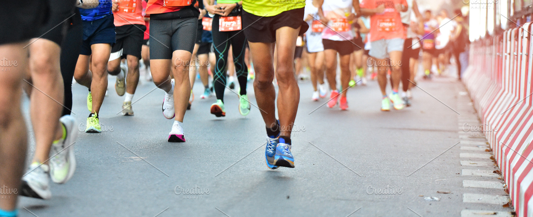 People Running On City Road., a Sports & Recreation Photo by rakoptonLPN