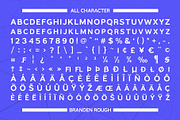 Branden Rough, a Sans Serif Font by Craft Supply Co. (Thumbnail 8 of 8)