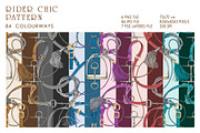 Pattern collection Rider chic, a Pattern Graphic by Natalia0307 (Thumbnail 2 of 18)