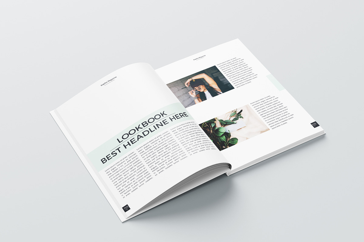 KOPIHO/ Magazine Template, a Magazine Template by obidullah_01 (Photo 10 of 14)