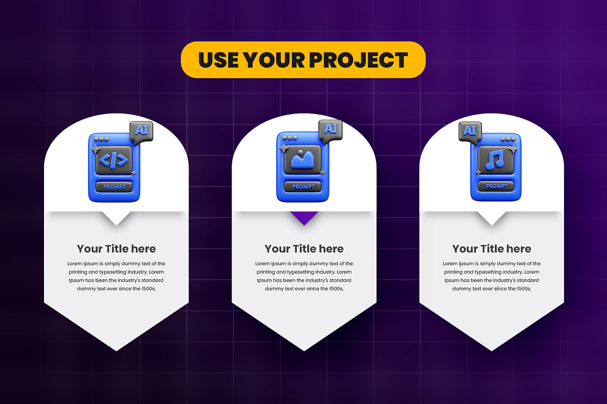 Artificial intelligence 3d Icon Pack, an Object 3D Model by Ui Stock (Photo 4 of 6)