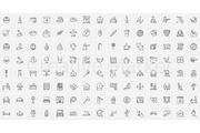 2200 vector sketch icons mega pack, an Outline Icon by Visual Generation (Thumbnail 7 of 21)