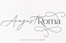August Roma//Elegant Luxury Font Duo