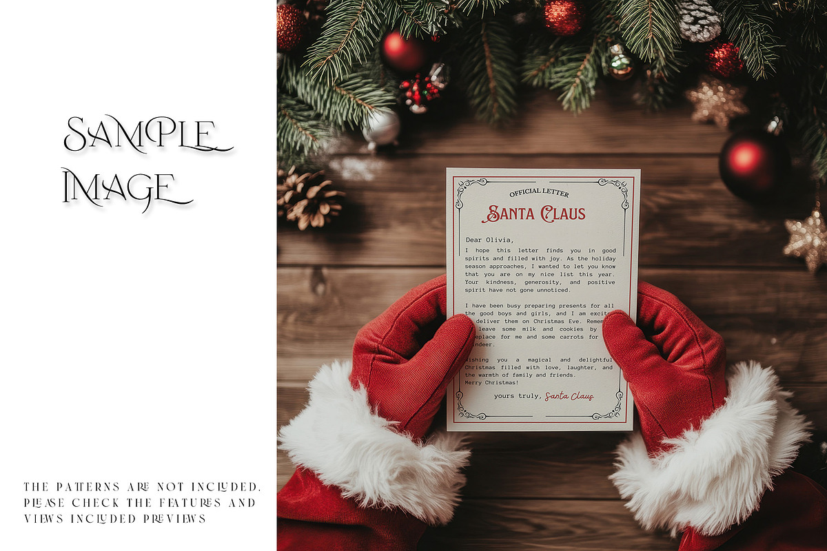 Letters & Notes to Santa Mockups, a Household Mockup by mock-ups (Photo 9 of 18)