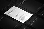 Minimal Vertical Business Cards, a Business Card Template by Galaxiya (Thumbnail 7 of 13)