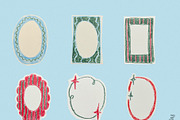 Paper Cut Christmas Frames & Cards, an Object Graphic by divanovskaya_nv (Thumbnail 7 of 18)