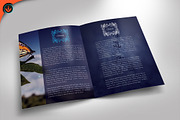 Funeral Program 10 Blue Rose Vintage, a Brochure Template by SeraphimChris (Thumbnail 5 of 7)