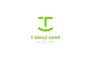 T smile logo template., a Branding & Logo Template by Anton Akhmatov (Thumbnail 2 of 3)