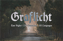 Graflicht Blackletter Font