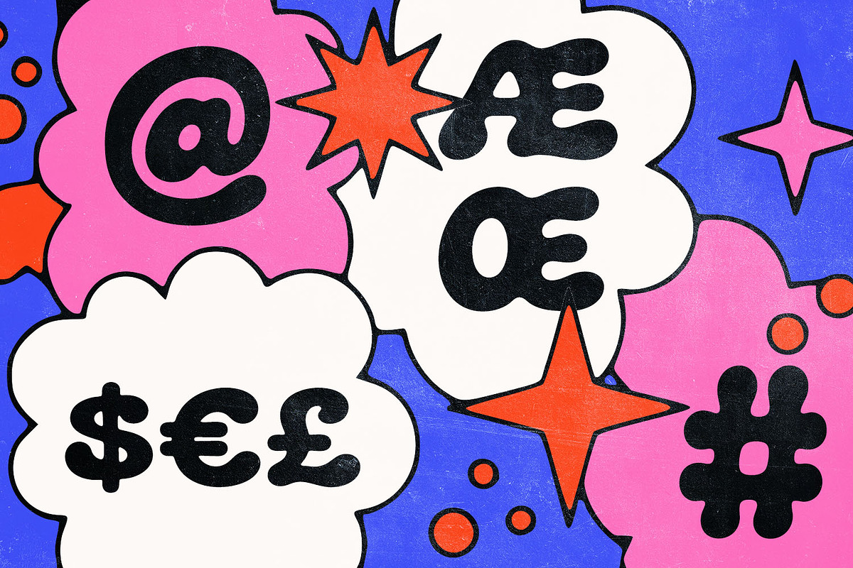 Funky Blob Font, a Sans Serif Font by Handmadefont (Photo 12 of 17)