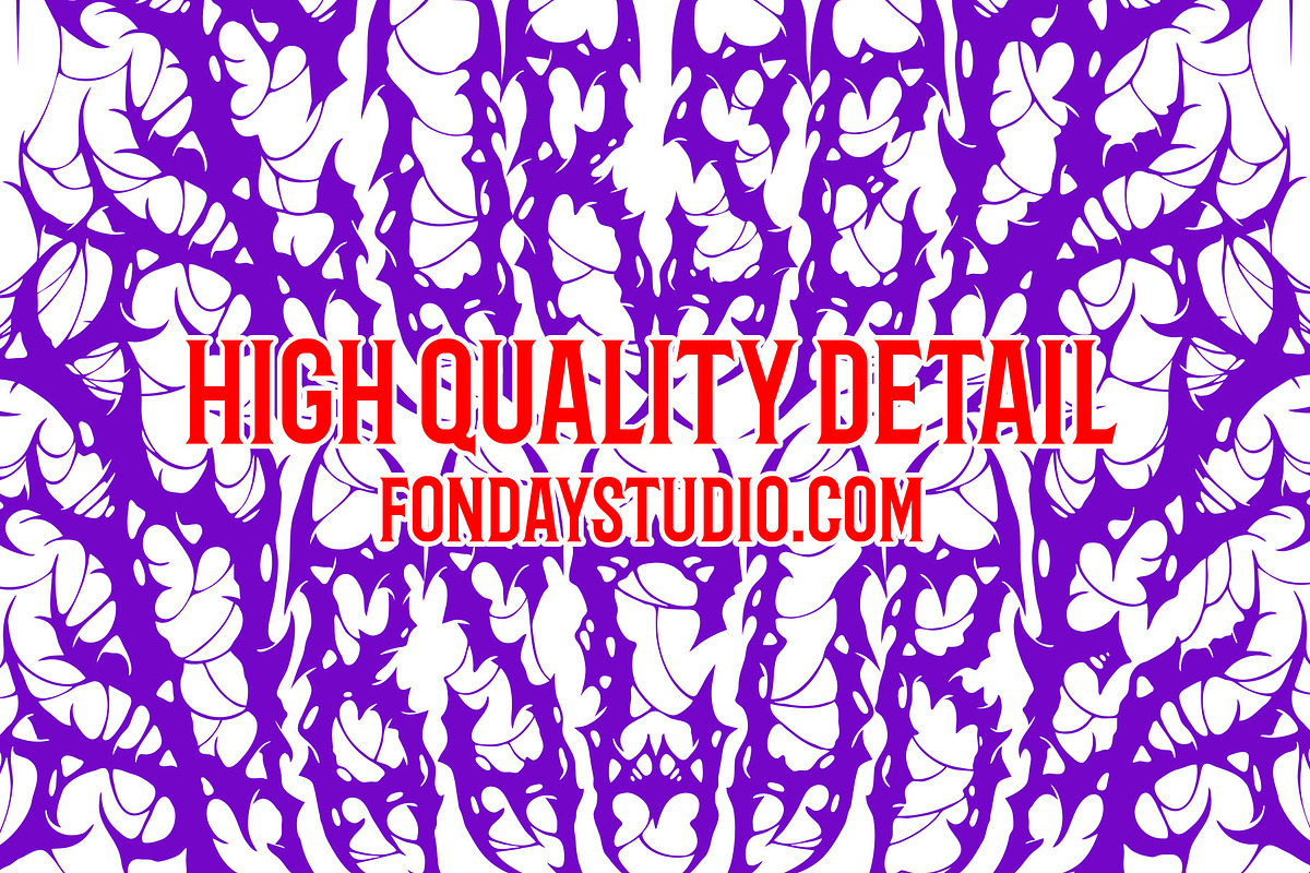 Cursed Obscure Death Metal Font, a Blackletter Font by Fonday Studio (Photo 19 of 19)