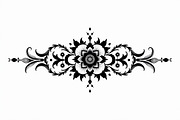 Elegant Floral Mandala Design, an Illustration by balal (Thumbnail 3 of 9)