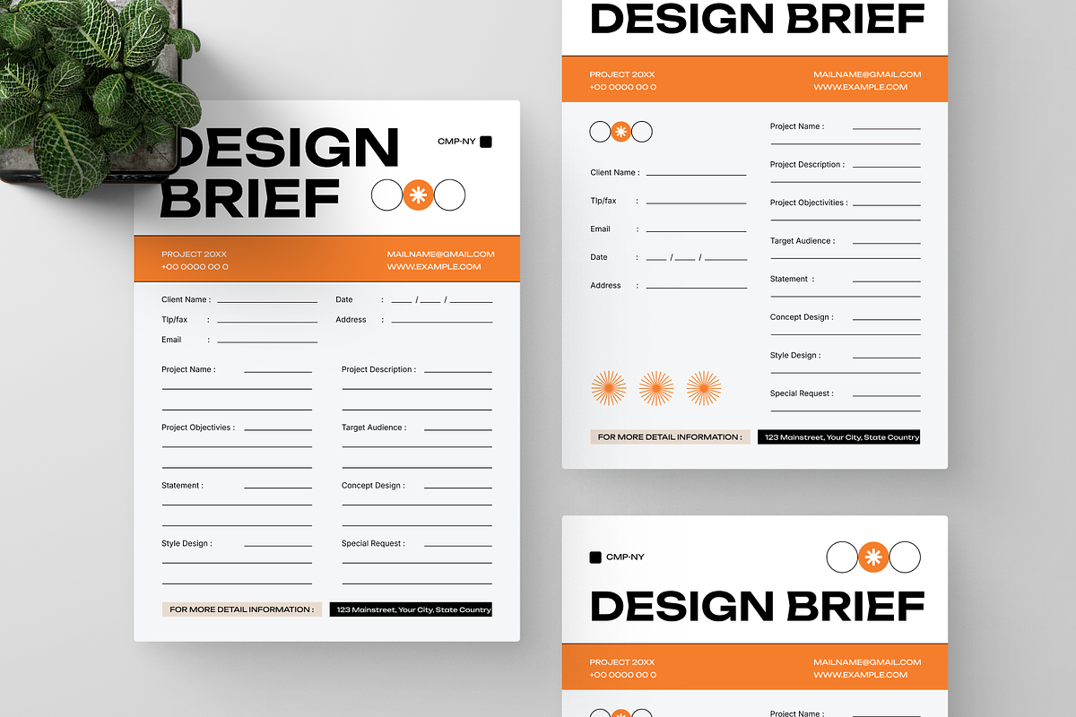 Design Brief, a Flyer Template by Annora Studio (Photo 5 of 6)