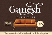 Rabiola Ganesh - Modern Serif, a Serif Font by Black Junst (Thumbnail 4 of 10)