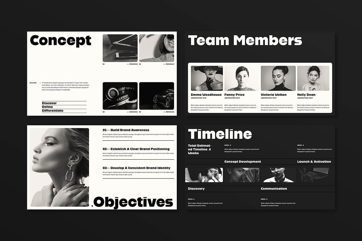 Brand Proposal Presentation Template, a Presentation Template by E-Type (Photo 4 of 6)
