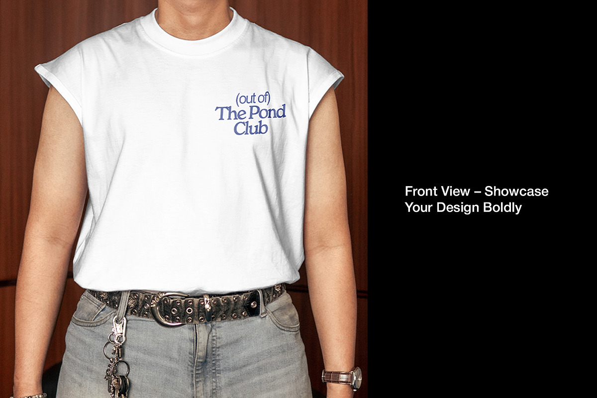 Sleeveless Tee Mockup set, a Shirt Mockup by Mocktopia (Photo 3 of 10)