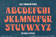 Peach Lotus, a Script Font by Nathatype (Thumbnail 8 of 10)