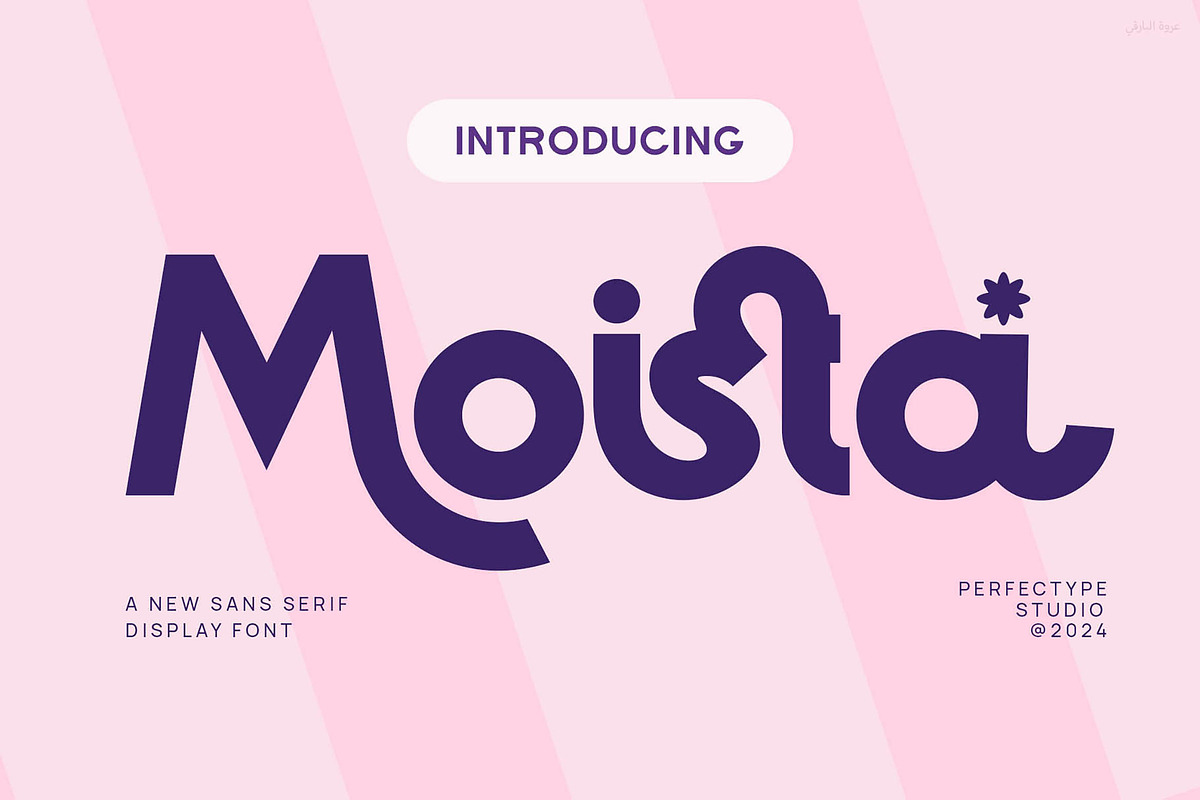 Moista Modern Futuristic Sans Serif, a Sans Serif Font by Perfectype (Photo 1 of 6)