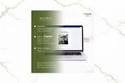 Funeral Bifold Program Canva FR004, a Brochure Template by TyphoonStudio (Thumbnail 8 of 10)