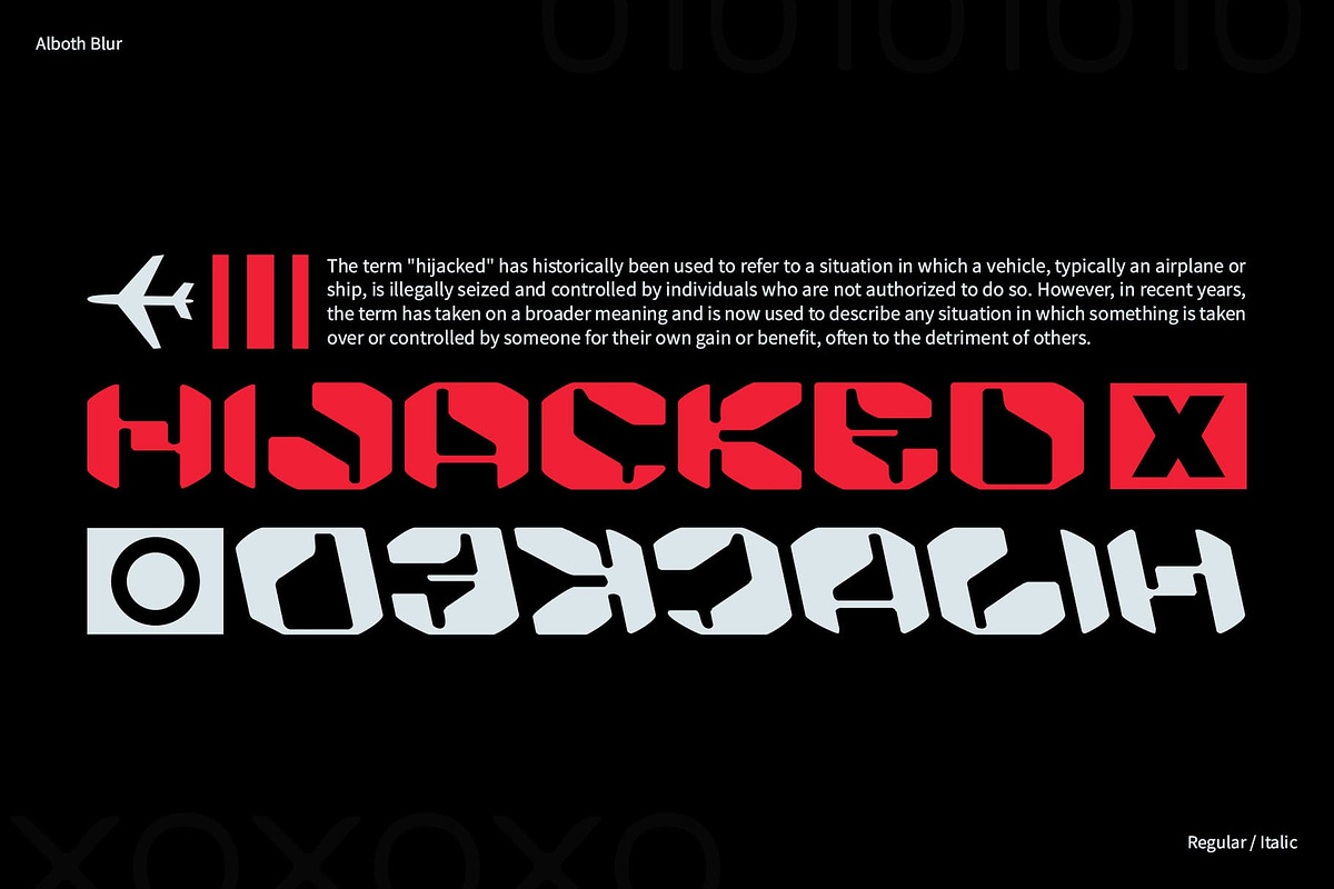Alboth Blur, a Sans Serif Font by Craft Supply Co. (Photo 2 of 8)