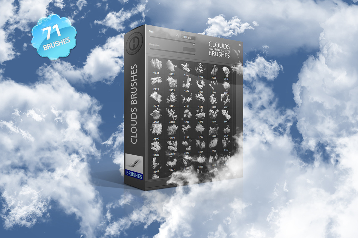 Clouds Brushes, a Brush Add-On by Athlos ArtLab (Photo 1 of 3)