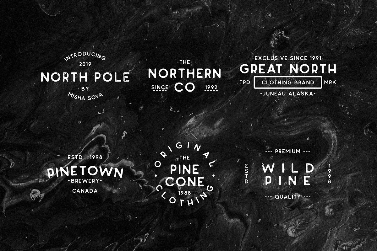 North Pole Font + Extras, a Sans Serif Font by Misha Sova (Photo 5 of 5)