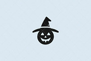 Halloween Pumpkin Icon Spooky, a Seasonal Illustration by Vectorium Studio (Thumbnail 2 of 3)