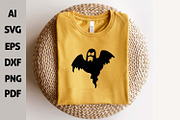 Spooky Halloween Scary Clipart SVG, an Object Graphic by FancyDesignStudio (Thumbnail 7 of 10)