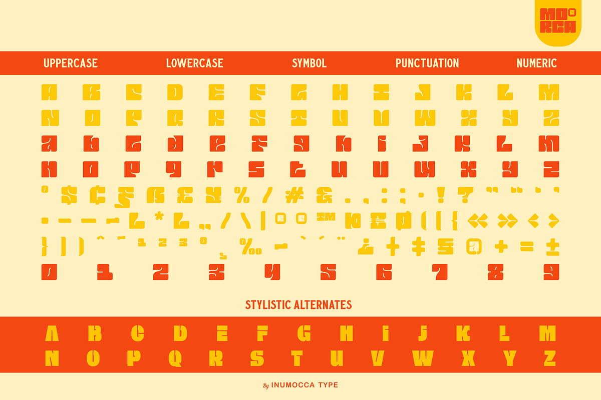 Morca, a Sans Serif Font by inumocca_type (Photo 10 of 13)