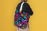 Graffiti Pattern, a Pattern Graphic by Forhadx5 (Thumbnail 16 of 17)