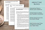 BLOG POSTS FOR ONLINE BUSINESS COACH, a Templates & Theme by Jennifer Magri Templates (Thumbnail 6 of 8)