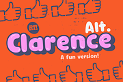 Clarence Alt / All Family-50%, a Font by Rodrigo Typo (Thumbnail 1 of 8)