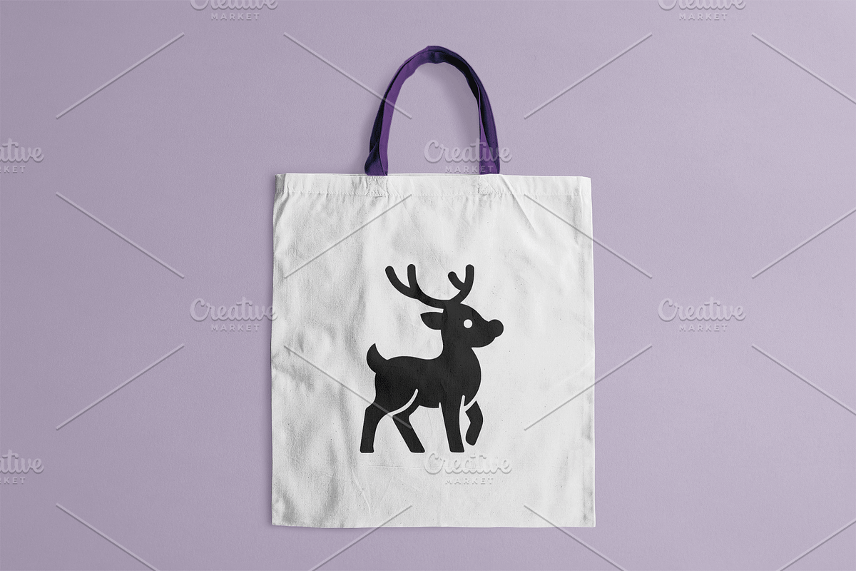 Minimalist Walking Reindeer Logo, a Branding & Logo Template by Vectorium Studio (Photo 2 of 2)