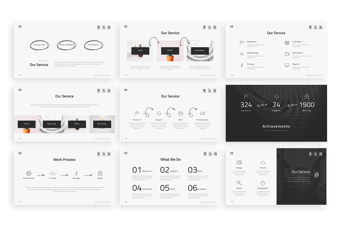 Doodles - Powerpoint Template, a Presentation Template by Mikokit (Photo 3 of 13)