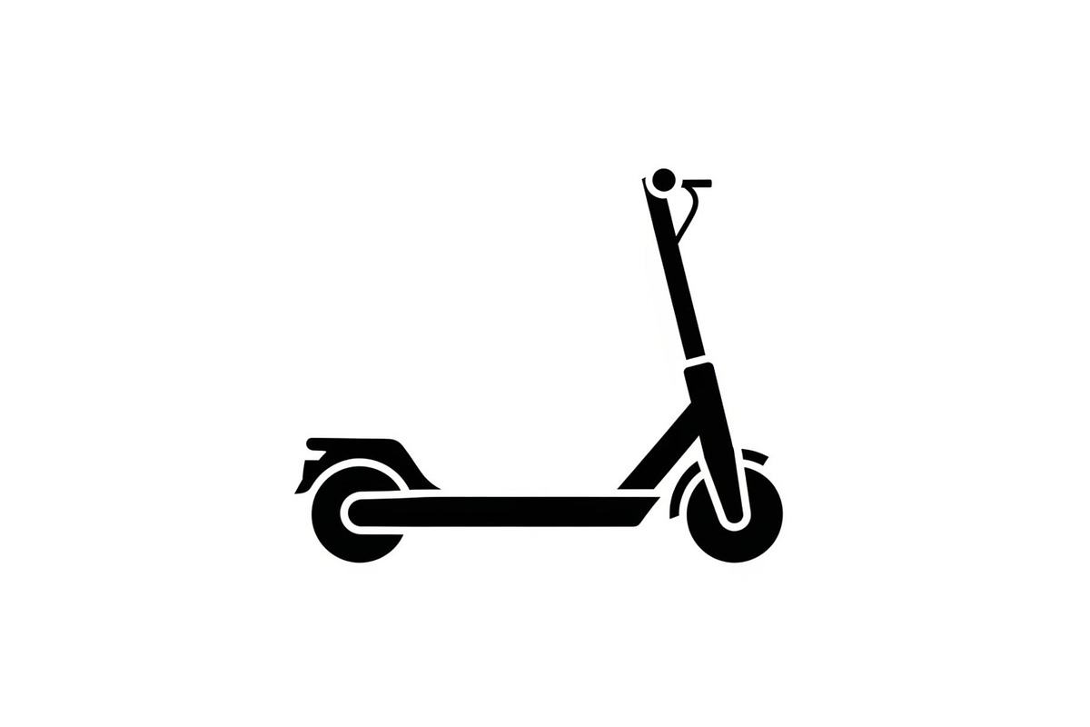 Electric Scooter Silhouette Set, a Graphic by musafir_fashion (Photo 3 of 12)
