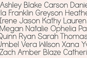 Golden Pear | Cute Sans Font, a Sans Serif Font by KA Designs (Thumbnail 9 of 10)