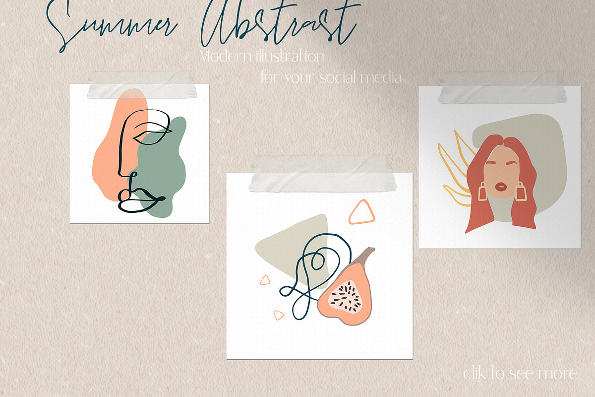 ABSTRACT SUMMER, an Illustration by Alisha Gronska (Photo 7 of 9)