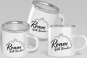 Roam With Wonder Mountain Line Art, an Object Illustration by Ghagra (Thumbnail 4 of 7)