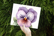 Spring Flowers Watercolor Clipart, an Illustration by Libby Wishes (Thumbnail 2 of 7)