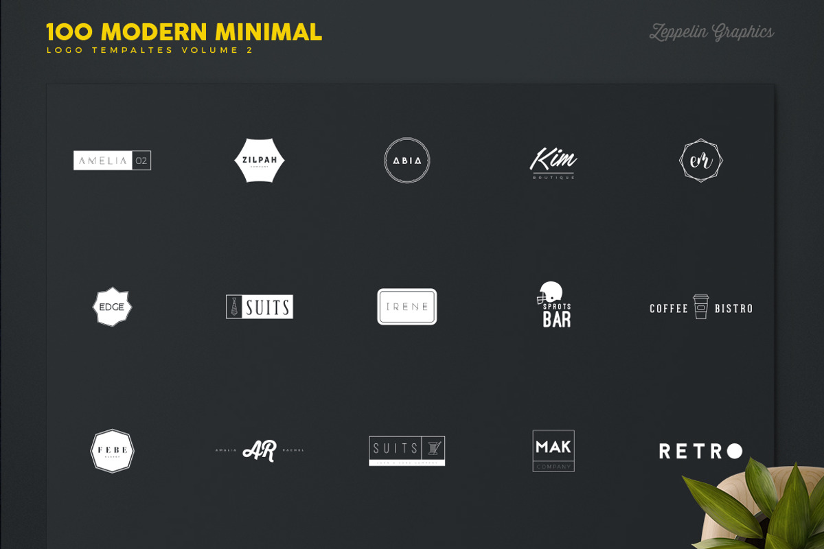 1500 Logos Bundle Collection, a Branding & Logo Template by Graphicdome (Photo 70 of 185)