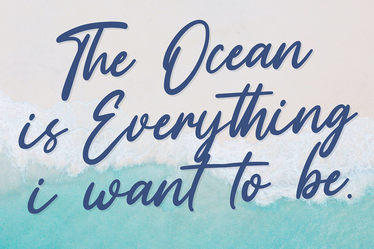Vaizonlly - Bold Script Font, a Script Font by StringLabs (Photo 2 of 11)