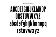 Brightform Bold Condensed Sans Font, a Sans Serif Font by Rasio Studio (Thumbnail 2 of 8)