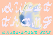 Sweet Thang a hand-drawn font, a Script Font by Eryn Rose Design (Thumbnail 2 of 14)