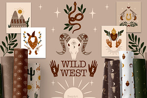 WILD WEST. Western collection