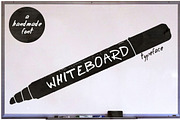 Whiteboard Font, a Sans Serif Font by Mara's Media (Thumbnail 1 of 2)