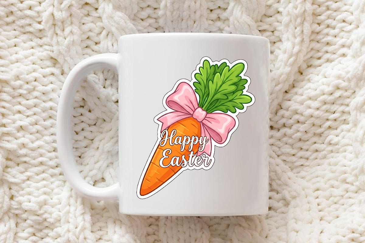 Happy Easter Carrot PNG, an Illustration by Libby Wishes (Photo 6 of 6)