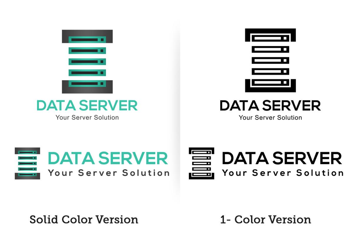 Data Server Logo Templates, a Branding & Logo Template by Affantjie Photowork (Photo 2 of 7)