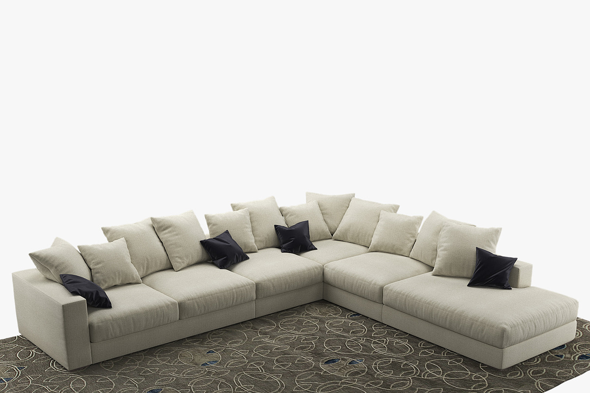 sofa BoConcept Cenova IF52, a Furniture 3D Model by Alartimodels (Photo 5 of 9)