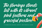 Sattyne Bregast Bold Brush Font Type, a Script Font by Letterena Studios Script (Thumbnail 9 of 15)