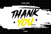 Rush Zone - Handwritting Brush Font, a Handwritten Font by Afkari Studio (Thumbnail 9 of 10)
